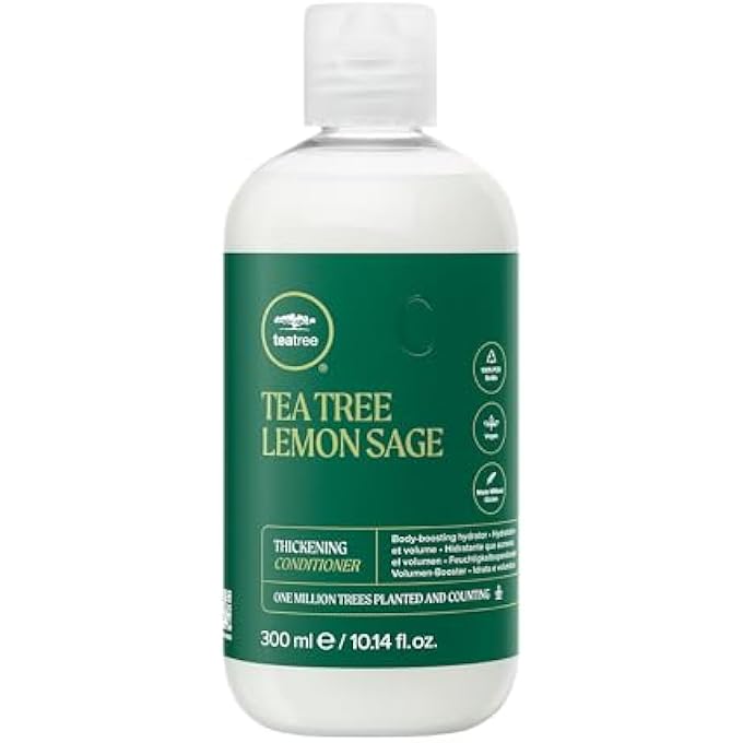 Tea Tree PAUL MITCHELL LEMON SAGE THICKENING CONDITIONER FOR UNISEX - 10.14 OZ - Image 2